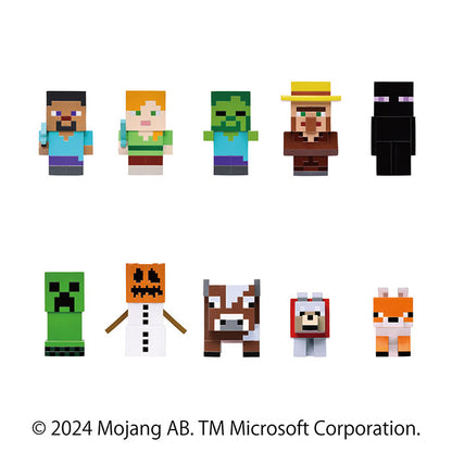 MINECRAFT Sofubi Puppet Mascot 10Pack BOX - Image 3