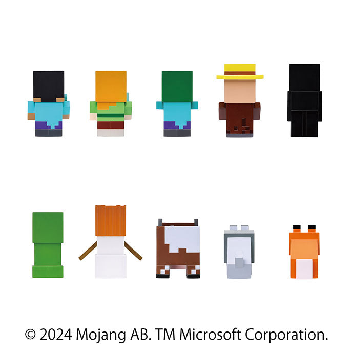 MINECRAFT Sofubi Puppet Mascot 10Pack BOX - Image 4
