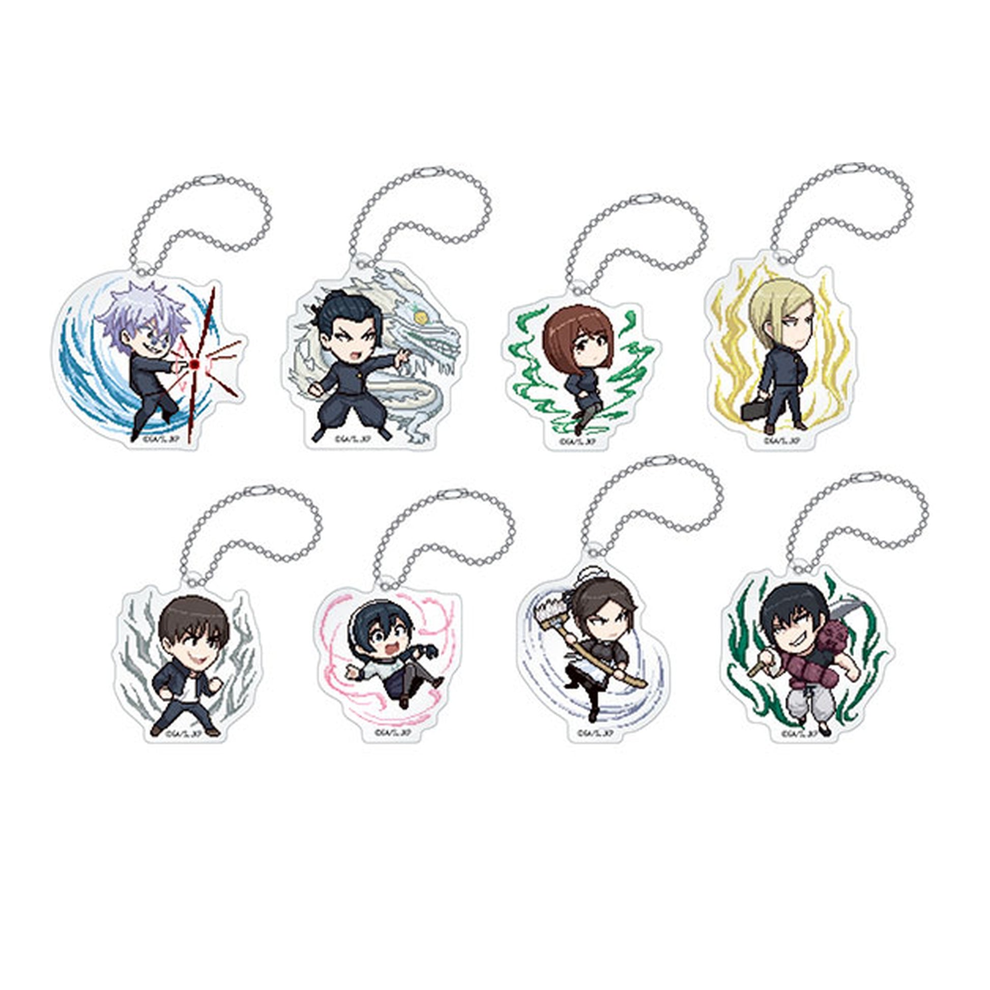 Jujutsu Kaisen 2nd Season Acrylic Keychain Collection Pixel Art Hidden Inventory / Premature Death BOX - Image 1