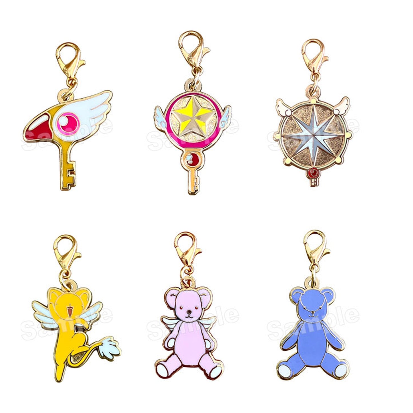 Cardcaptor Sakura Trading Mini Charm Collection 6Pack BOX - Image 1