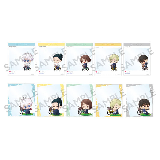 Jujutsu Kaisen Tradable Clear Cards Cycling ver. 10Item Set - Image 1