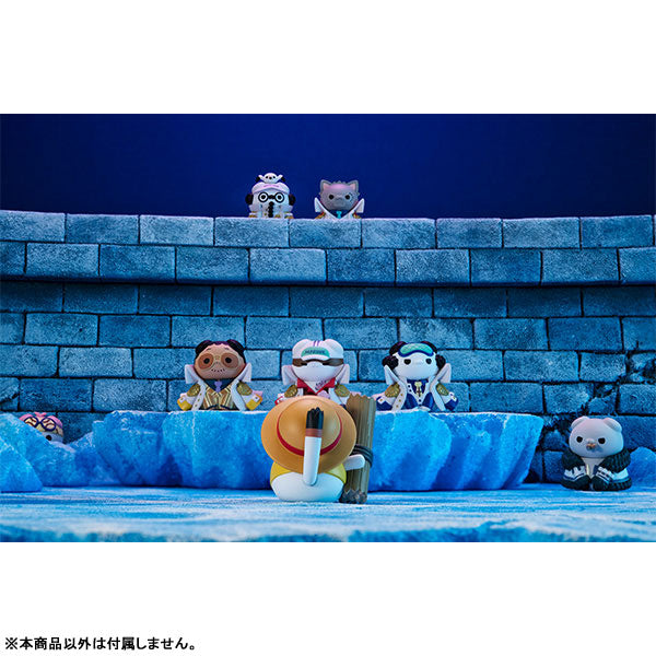 MEGA CAT PROJECT ONE PIECE NYAN PIECE NYAN! Luffy VS Marine Hen 8Pack BOX - Image 11