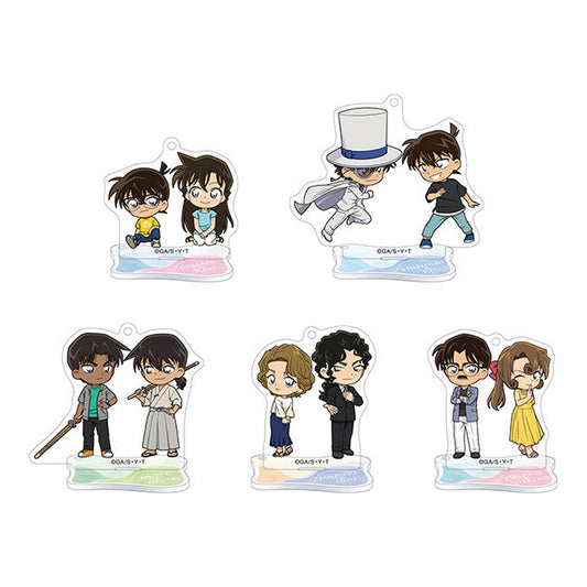 Detective Conan Acrylic Keychain with Stand Collection 5Pack BOX - Image 1