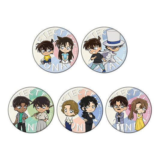 Detective Conan Chara Badge Collection 5Pack BOX - Image 1