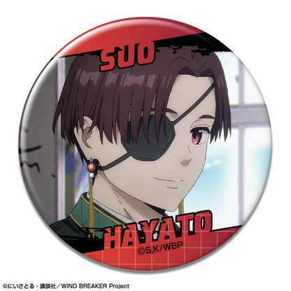 TV Anime WIND BREAKER Trading Tin Badge 10Pack BOX - Image 6