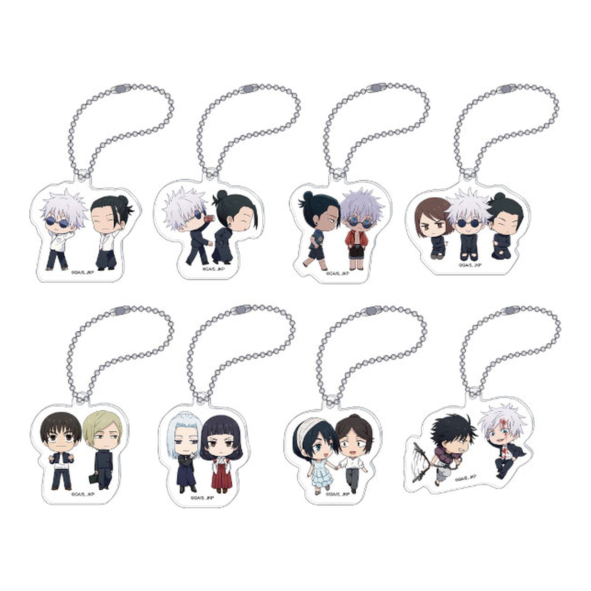 Jujutsu Kaisen Season 2 Acrylic Keychain Collection Hidden Inventory / Premature Death (8 Pack Box) - Image 1