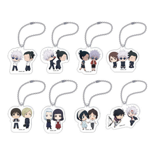 Jujutsu Kaisen Season 2 Acrylic Keychain Collection Hidden Inventory / Premature Death (8 Pack Box) - Image 1