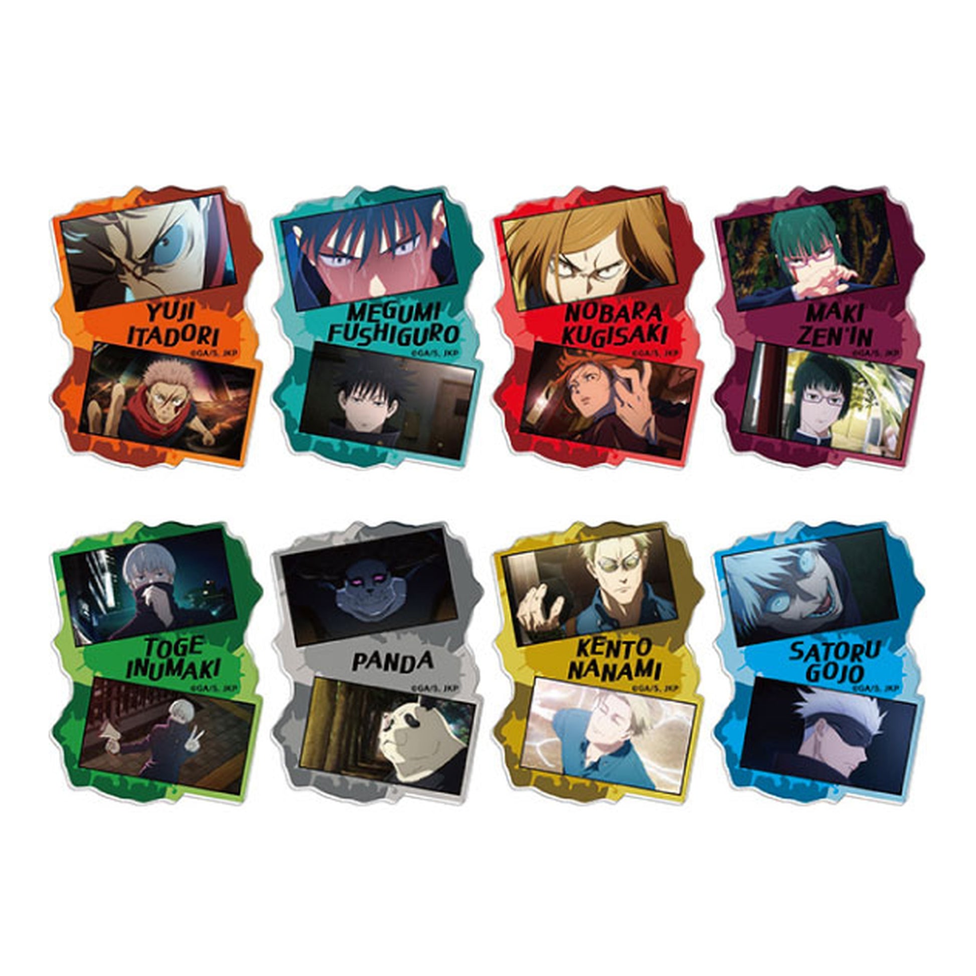 Jujutsu Kaisen Season 2 Acrylic Magnet Collection Vol.2 Shibuya Incident 8Pack BOX - Image 1