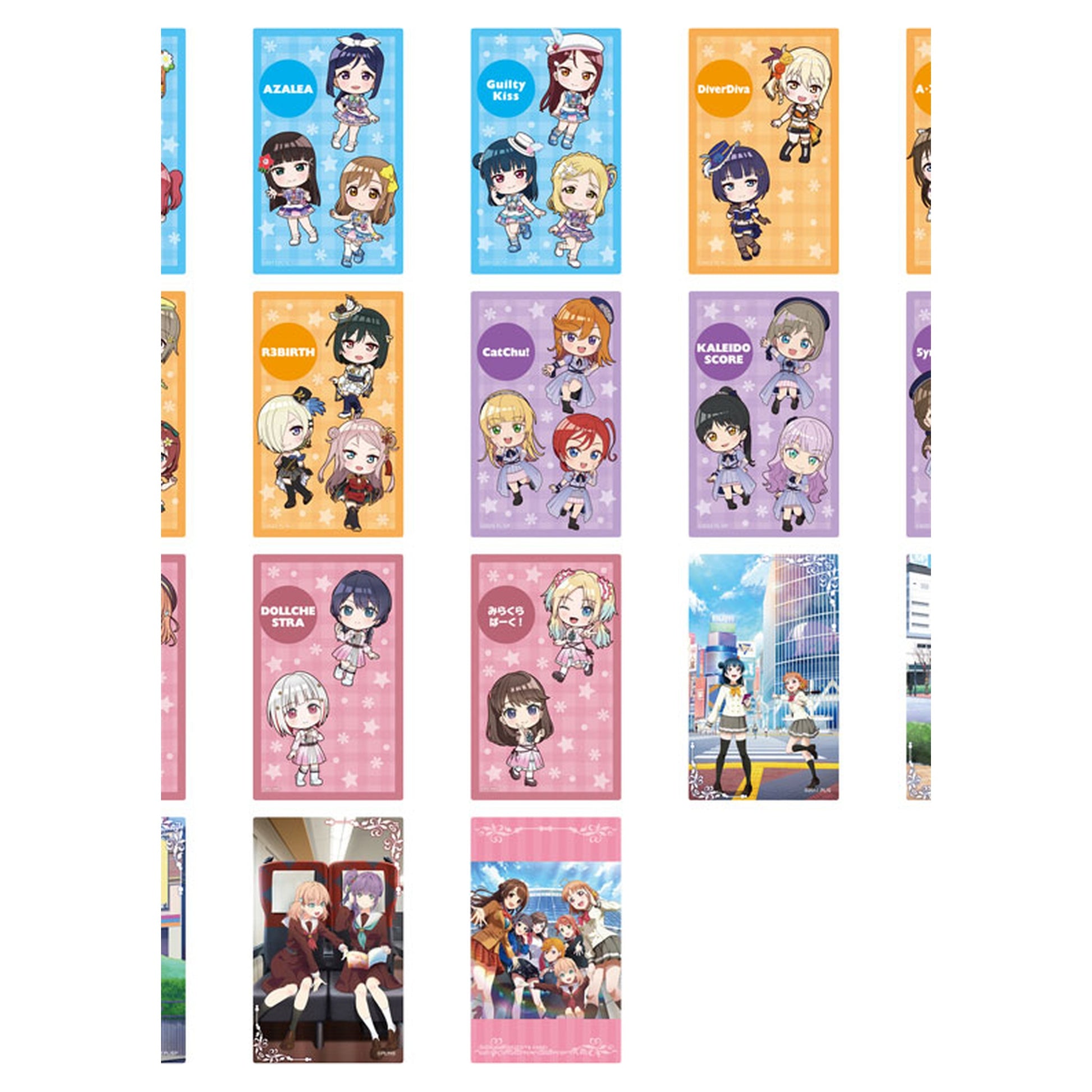 Love Live! School idol project Ijigen Fest Memorial Clear Card Collection 9Pack BOX - Image 1