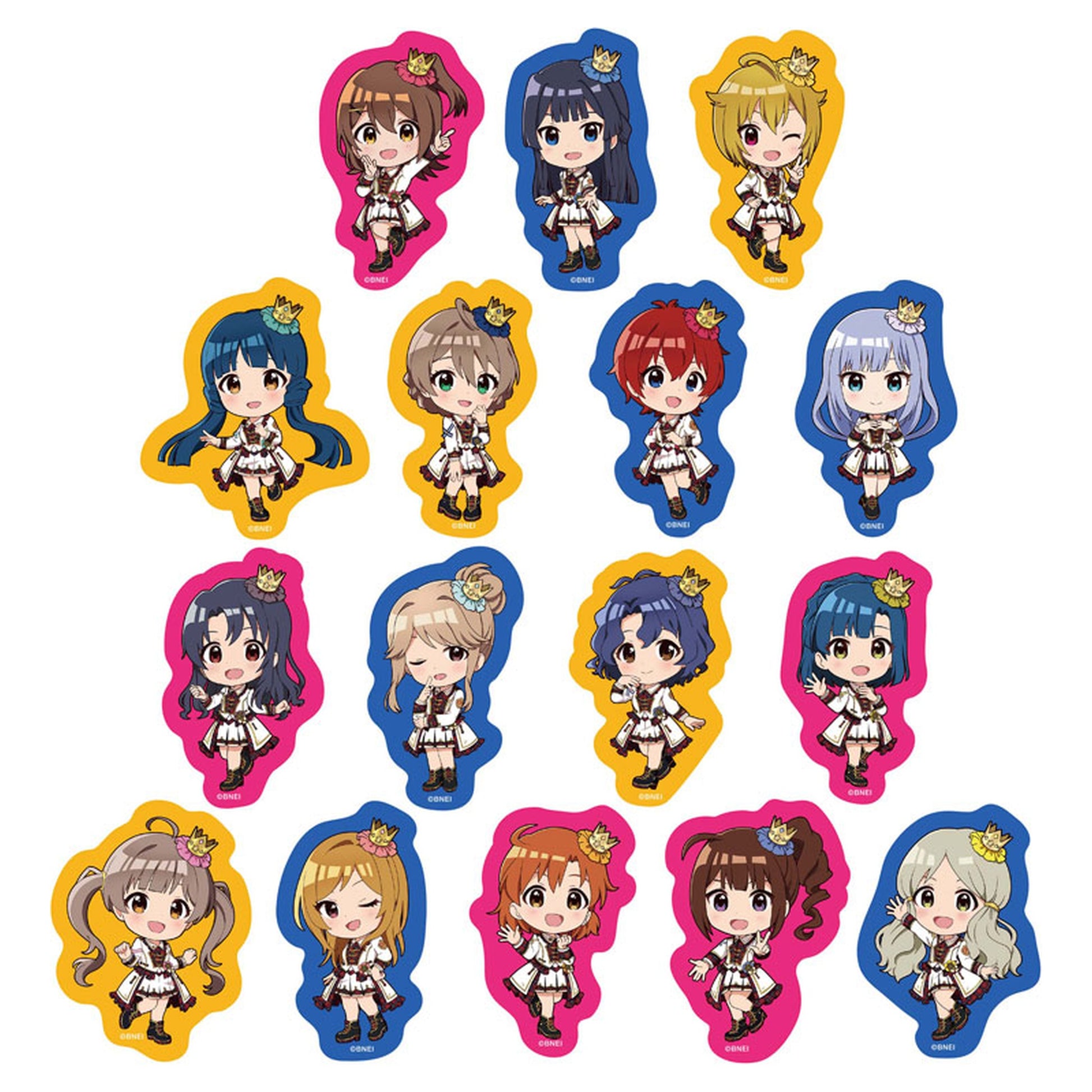 THE IDOLM@STER Million Live! Ijigen Fest Peta Collection 8Pack BOX - Image 1