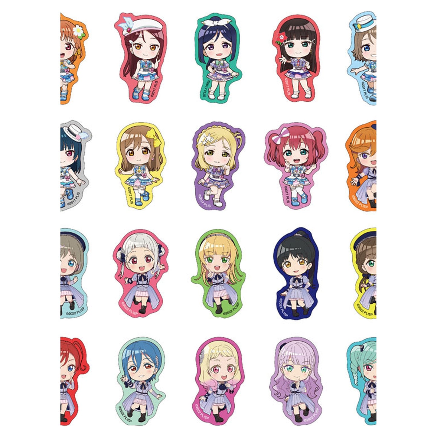 Love Live! School idol project Ijigen Fest Peta Collection Sunshine!! & Super Star!! 10Pack BOX - Image 1