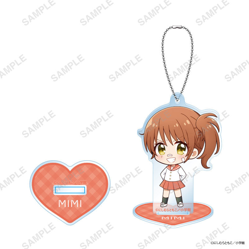 "Gokujyo!! Mechamote Iincho" Trading 2way Mini Acrylic Stand 5Item Set - Image 3