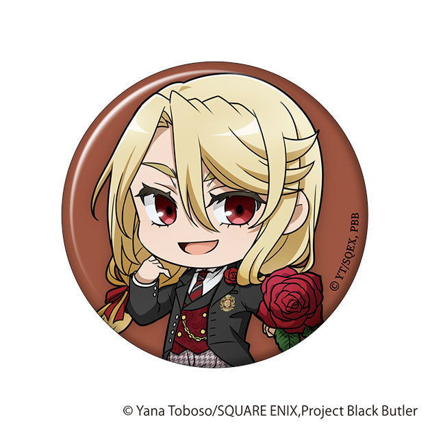 Black Butler: Public School Arc Chara Badge Collection Mini Chara 7Pack BOX - Image 4
