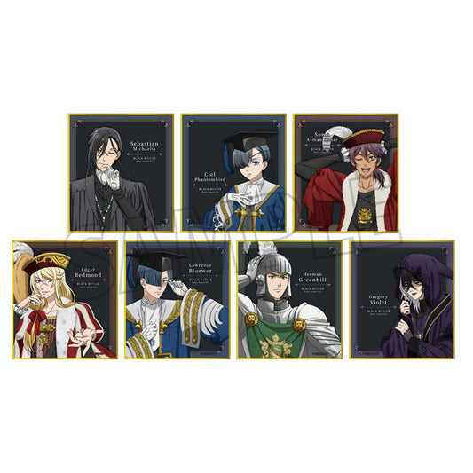 Black Butler: Public School Arc Mini Shikishi Collection 7Pack BOX - Image 1