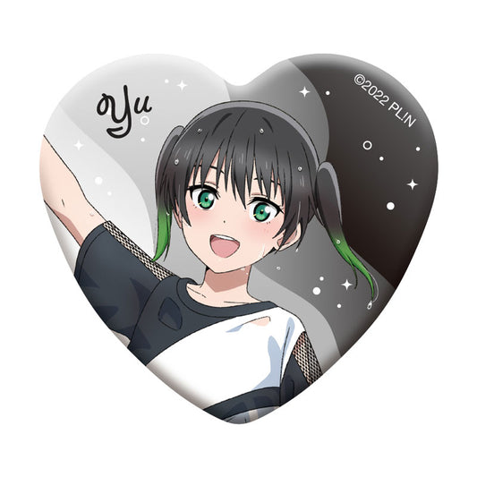 Love Live! Nijigasaki High School Idol Club Heart Shaped Chara Badge Collection 13Pack BOX - Image 2