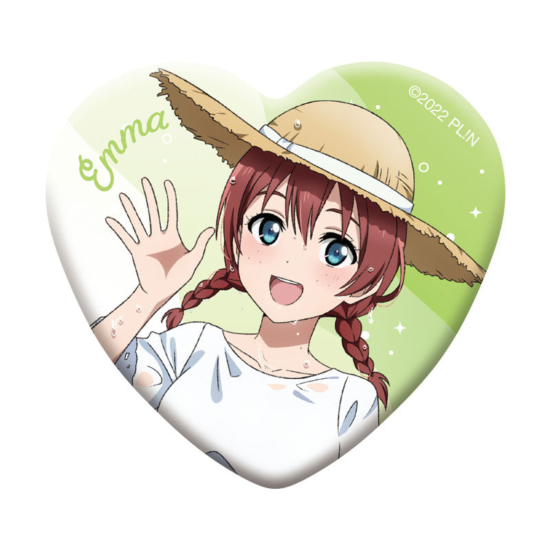 Love Live! Nijigasaki High School Idol Club Heart Shaped Chara Badge Collection 13Pack BOX - Image 10
