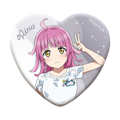 Love Live! Nijigasaki High School Idol Club Heart Shaped Chara Badge Collection 13Pack BOX - Image 11