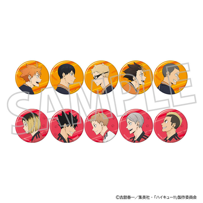 Haikyuu!! Chara Badge Collection 10Pack BOX - Image 2