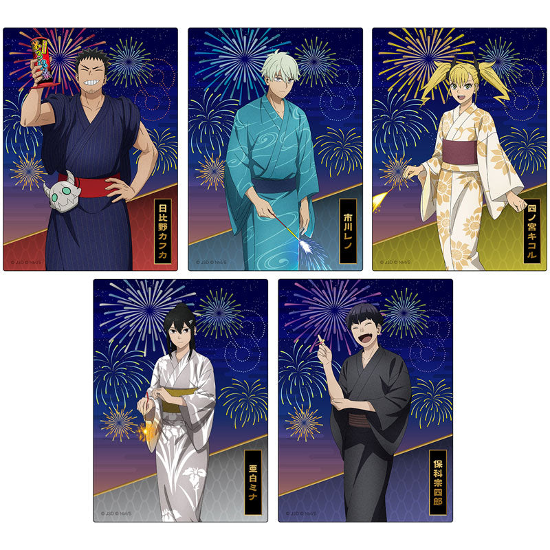 Kaiju No. 8 Trading Acrylic Card Yukata Ver. 5Pack BOX - Image 2