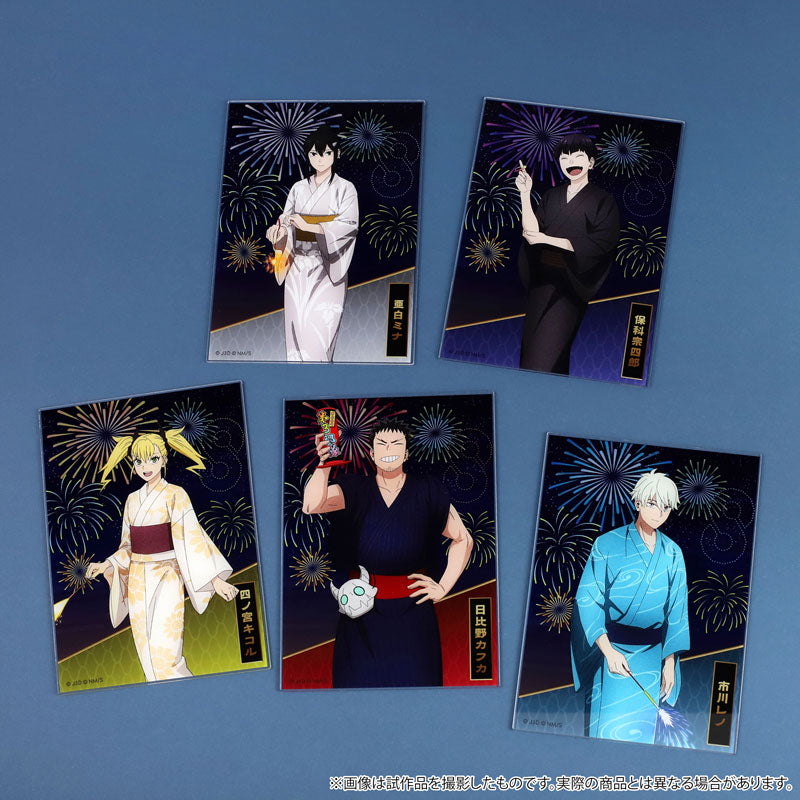 Kaiju No. 8 Trading Acrylic Card Yukata Ver. 5Pack BOX - Image 3