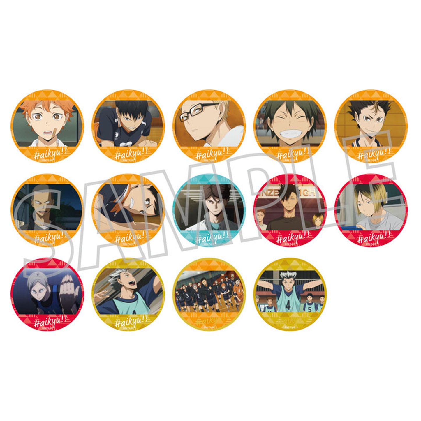 Haikyuu!! Circle Card Collection vol.2 7Pack BOX - Image 1