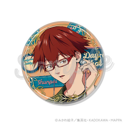 Boukyaku Battery Day-off Shot Trading Foiled Tin Badge 5Pack BOX - Image 5