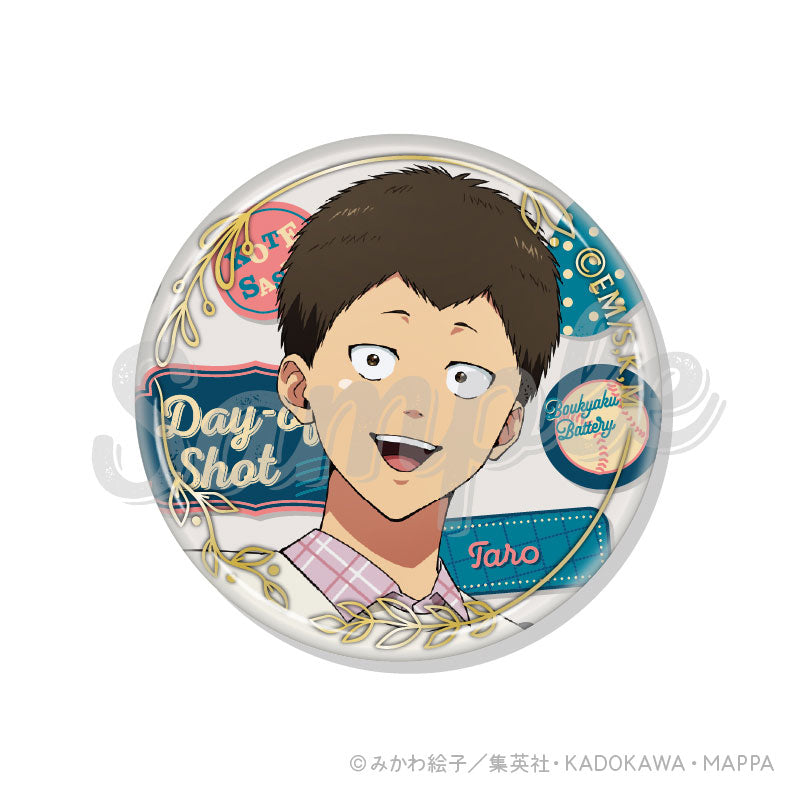Boukyaku Battery Day-off Shot Trading Foiled Tin Badge 5Pack BOX - Image 6