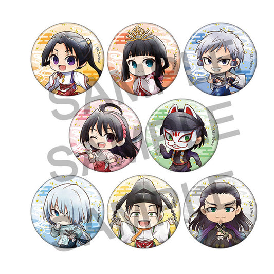 The Elusive Samurai Chara Badge Collection 8Pack BOX - Image 1