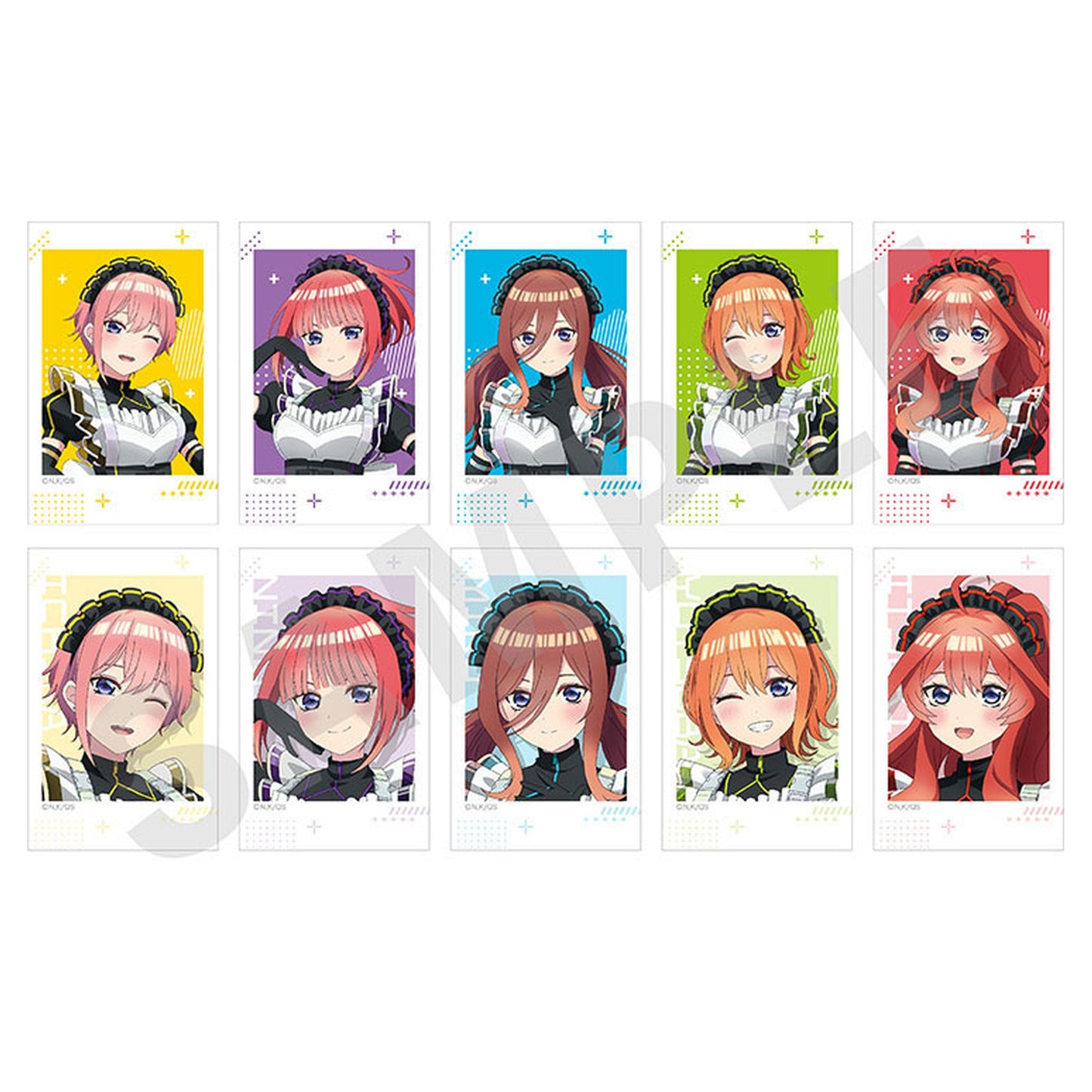The Quintessential Quintuplets Specials Instant Photo Style Card 10Pack BOX - Image 1