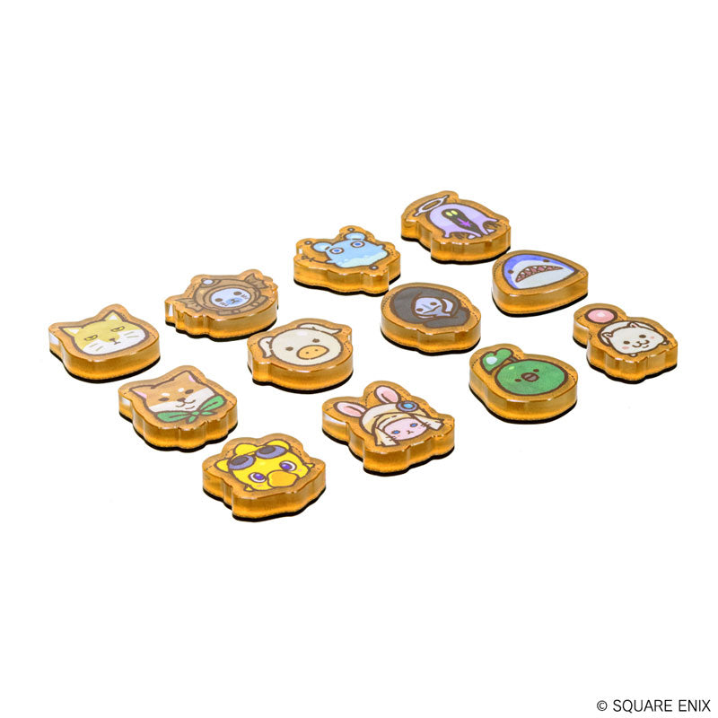 Final Fantasy XIV Doodle Minions Acrylic Magnet Vol.2 (12 Pack Box) - Image 3