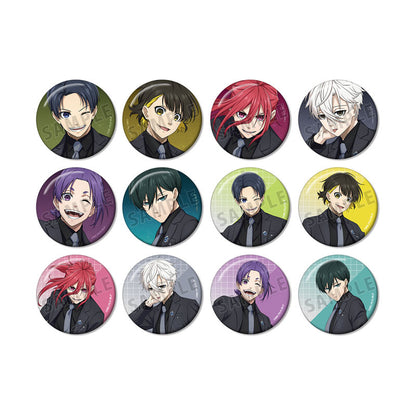 TV Anime Bluelock New Illustration Suit Model ver. Trading Tin Badge 12Pack BOX - Image 2