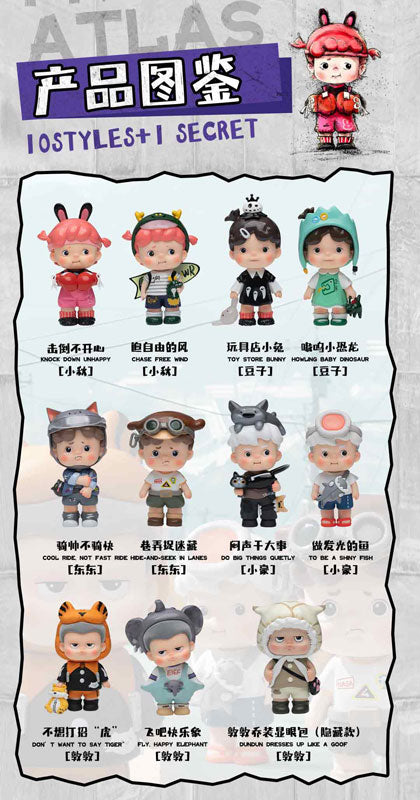 Iron Lane Childhood Series Trading Figure 10Pack BOX - Image 3