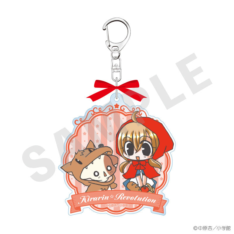 Kirarin Revolution Trading Acrylic Keychain 5Item Set - Image 2