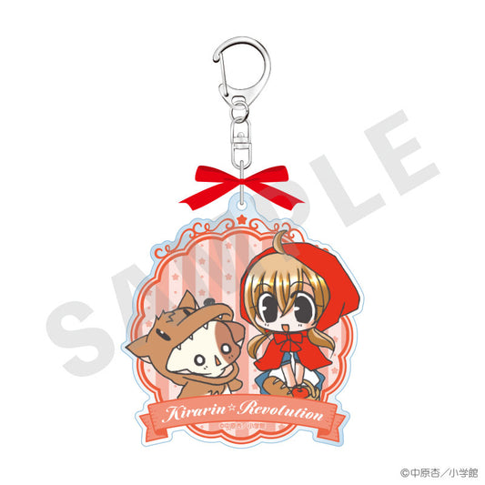 Kirarin Revolution Trading Acrylic Keychain 5Item Set - Image 2