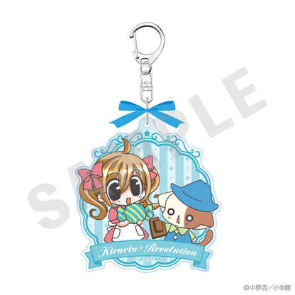 Kirarin Revolution Trading Acrylic Keychain 5Item Set - Image 3