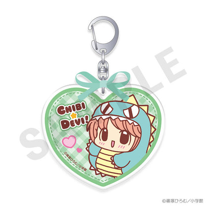 Chibi Devi! Trading Acrylic Keychain 6Item Set - Image 2