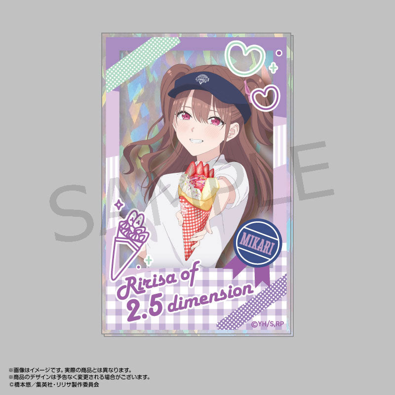 2.5 Dimensional Seduction x Marion Crepes Trading Acrylic Card Mikari Tachibana 6-Item Bag - Image 3