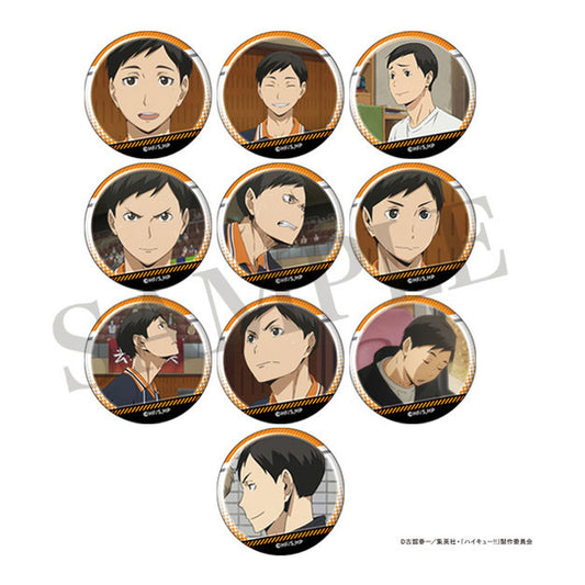 Haikyuu!! Ennoshita Scene Photo Trading Tin Badge 10Pack BOX - Image 1