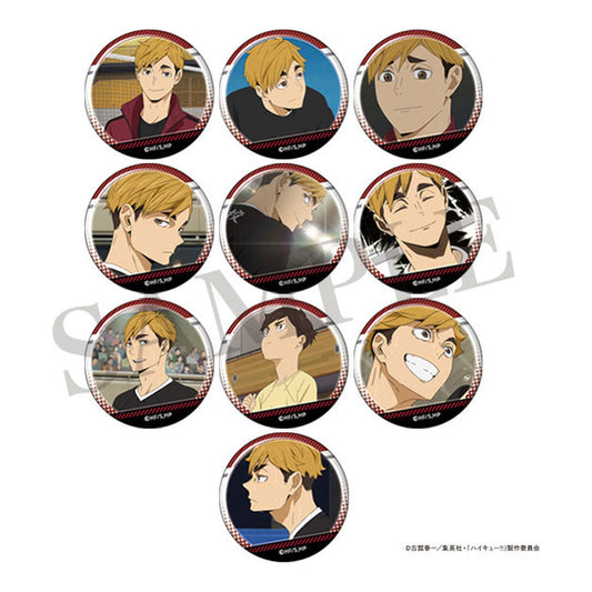 Haikyuu!! Atsumu Miya Scene Photo Trading Tin Badge 10Pack BOX - Image 1