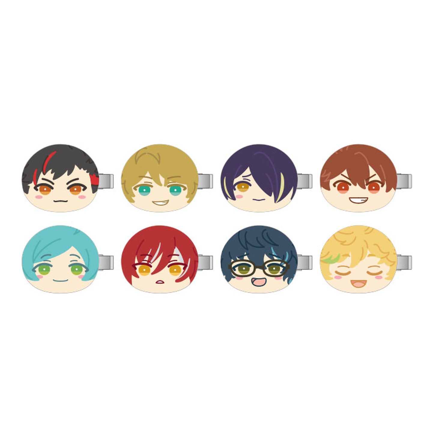 Ensemble Stars!! Omanjuu Bangs Clip D 8Pack BOX - Image 1
