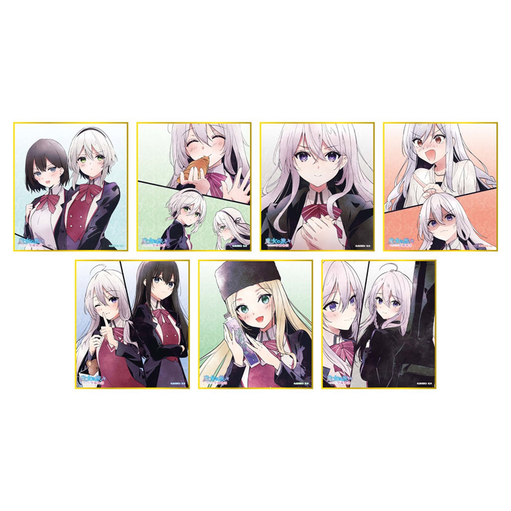 School Story of Wandering Witches Mini Shikishi Collection 7Pack BOX - Image 1