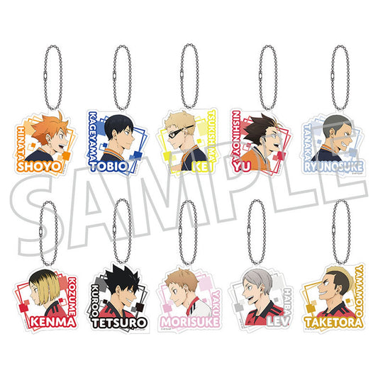 Haikyuu!! Acrylic Keychain Collection 10Pack BOX - Image 1