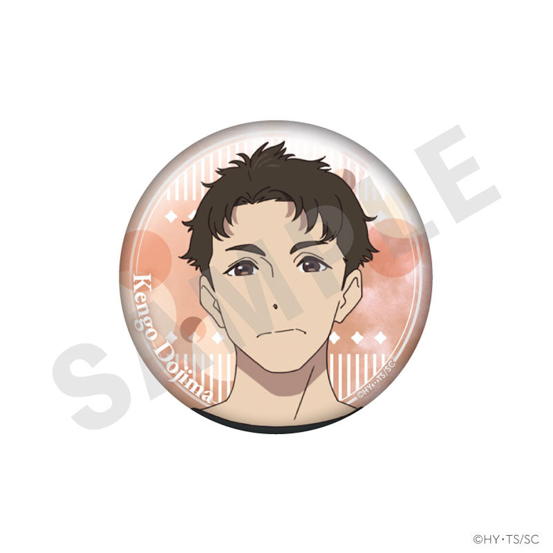 TV Anime Shoushimin Series Trading Hologram Tin Badge Set (8 Items) - Image 4