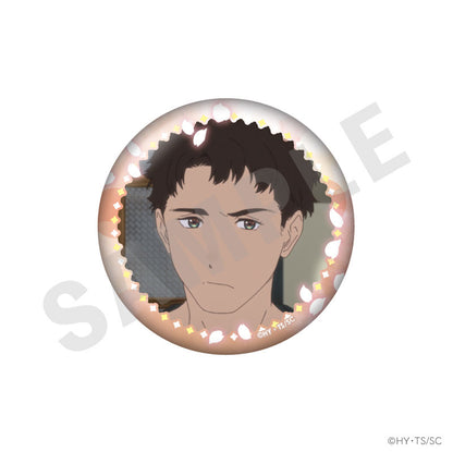 TV Anime Shoushimin Series Trading Hologram Tin Badge Set (8 Items) - Image 7