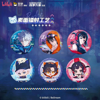 Link Click Cyber Time Series Tin Badge 12 Pack Box - Image 5