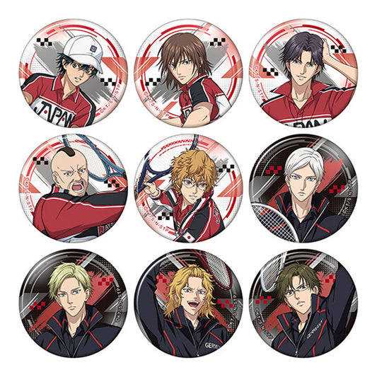 The New Prince of Tennis Chara Badge Collection 9Pack BOX - Image 1