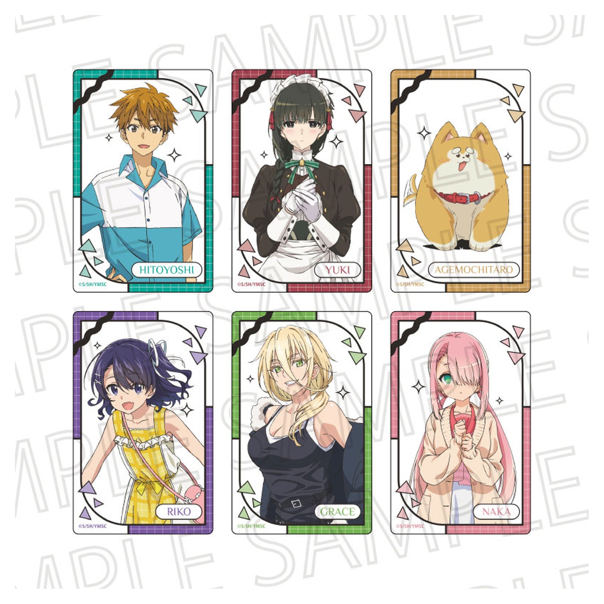 TV Anime "You Are Ms. Servant" Trading Clear Card 6Pack BOX - Image 1