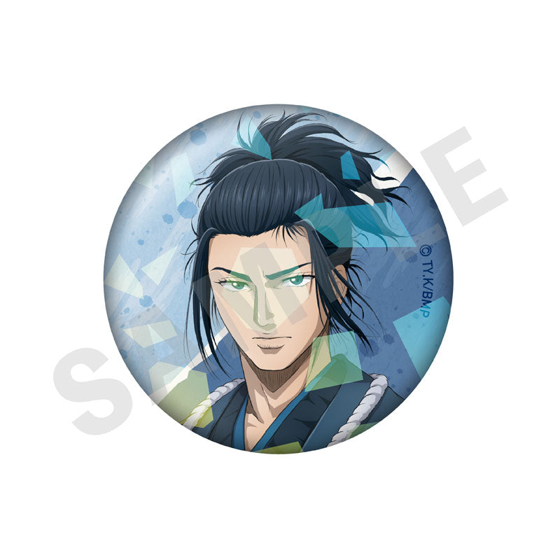 TV Anime The Blue Wolves of Mibu Trading Hologram Tin Badge 7 Item Set - Image 5