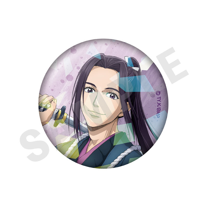 TV Anime The Blue Wolves of Mibu Trading Hologram Tin Badge 7 Item Set - Image 6