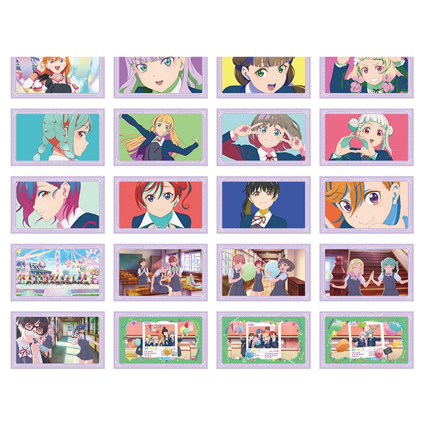 Love Live! Super Star!! Memorial Clear Card Collection TV Anime Season 3 OP / ED 10Pack BOX - Image 1